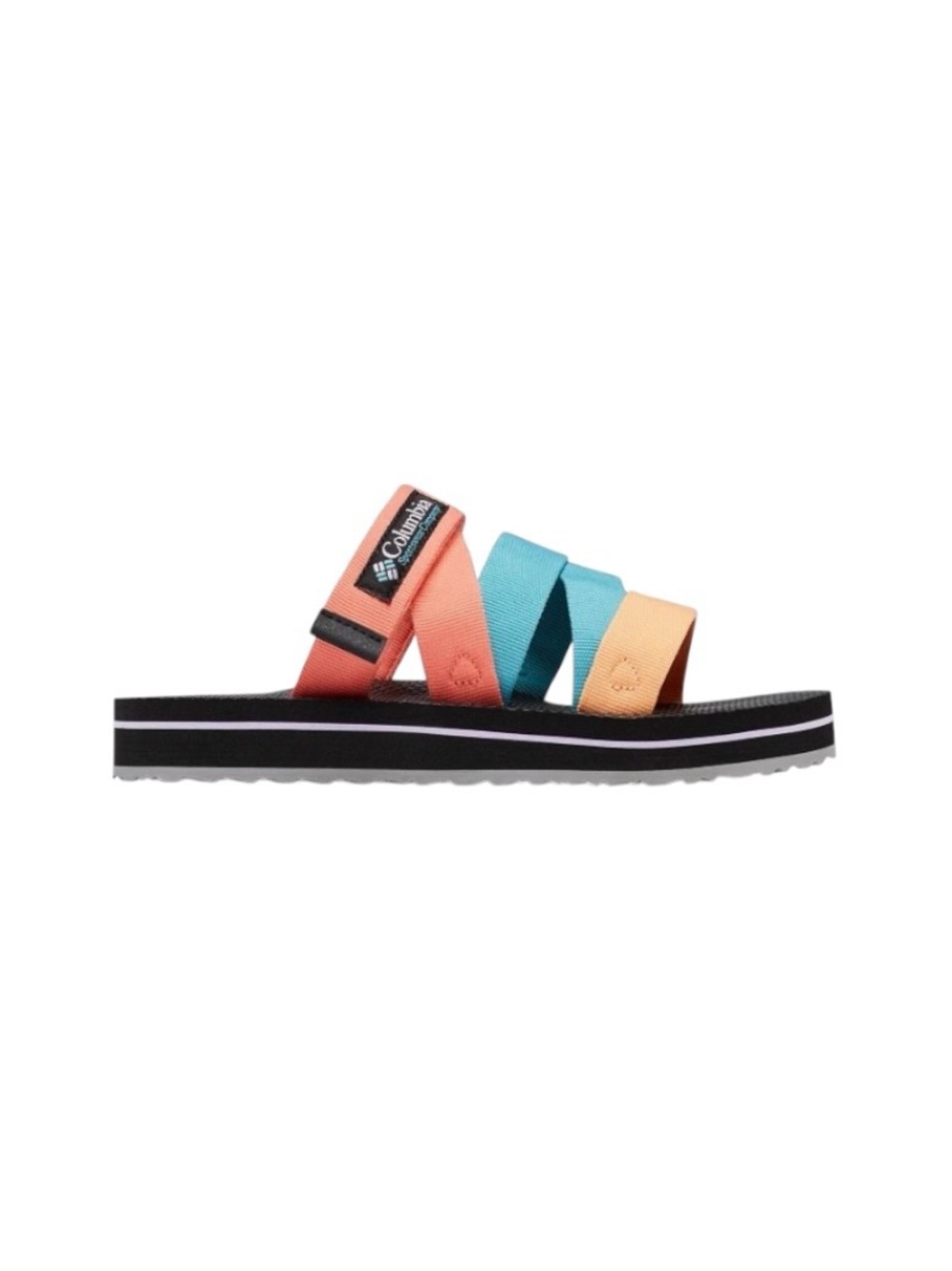 Columbia Alava Strappy Slide Sandal Multicolored Summer Casual Comfy Lightweight